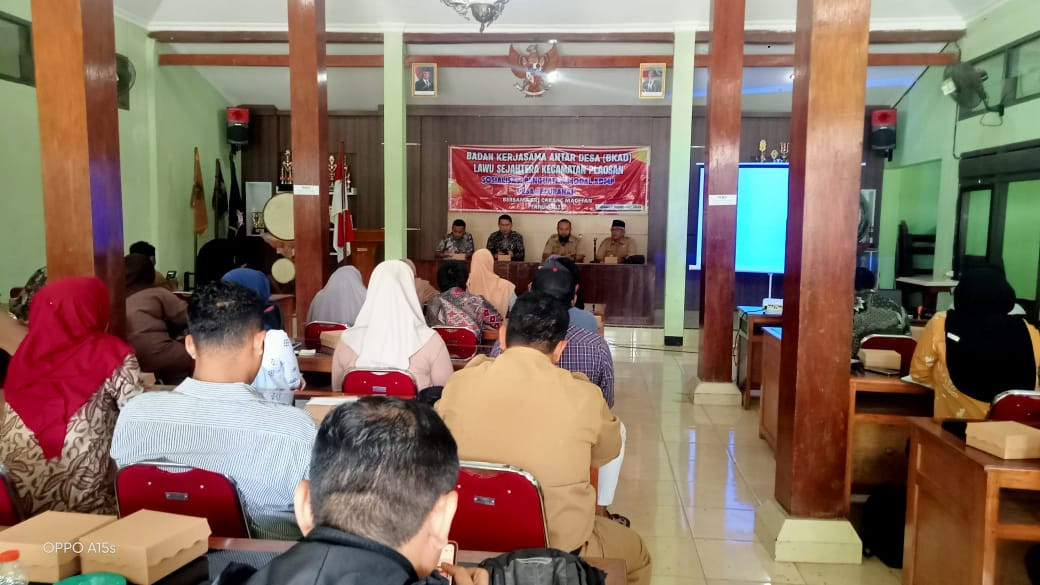 PEMDES SENDANGAGUNG HADIRI SOSIALISASI PENGUATAN MODAL KDMP BERSAMA BKAD LAWU SEJAHTERA KECAMATAN PLAOSAN