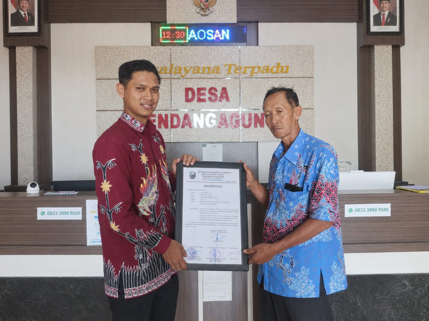 PEMDES SENDANGAGUNG TERBITKAN SURAT PERNYATAAN BEBAS KORUPSI, KOLUSI, DAN NEPOTISME